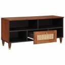TV skap Brun 100 x 33,5 x 46 cm Massiv mango tre