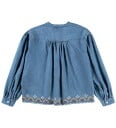 Molo BShirt Bust Denim Reanna Wonder Rainbow 7 8 år (122 128) Genser Blå