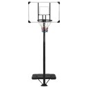 Basketballplate gjennomsiktig 256 361 cm polykarbonat