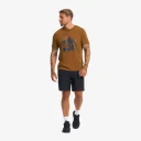 RevolutionRace Herre > Overdeler > T skjorter Easy Graphic T shirt Herre Monk's Robe Størrelse:4XL