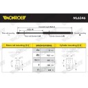 MONROE ML6346 Baklukedemper