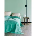 Hay Linen Sengeteppe 240 x 260 Smaragdgrønn