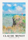 Cliff Walk at Pourville 1882 Plakat by Claude Monet Plakat / 21x30cm