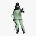 RevolutionRace Skalljakke Turjakke & Vindjakke AccXel Insulated 2L Ski Jacket Dame Lily Green/Black Størrelse:2XL