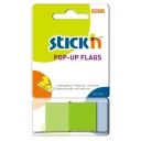 Stick"n Pop Up Fliker 45x25 50 Blad Grønn