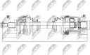 NTY NPW RE 054 Drivaksel