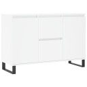  Skjenk hvit 104x35x70 cm konstruert tre 8720845907914