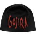 Gojira Gojira Unisex Beanie Hat: Logo JD Print Black
