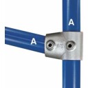 5/4" vinklet T-stykke +/11° KLEMMEKLEMM