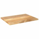 Bordplate 90x70x2,5 cm rektangulær heltre mango