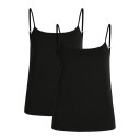 Urban Quest 2-Pack Bamboo topp svart Størrelse: M Kvinner