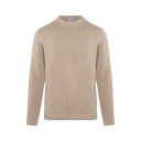 Basse Sweater Oatmeal XXL Lambswool with patch