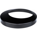 Plastmo svart stål kumkrage 75mm130mm