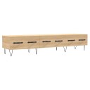  TV benk sonoma eik 150x36x30 cm konstruert tre