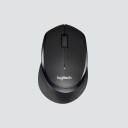 Logitech B330 Silent Plus Trådløs Optisk Mus med 3 Knapper - Svart