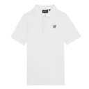 Lyle & Scott Plain Polo Shirt White 122-128