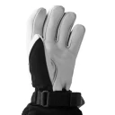 Hestra Army Leather Heli Ski, skihanske junior 3 Svart