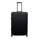Borg Living Aluminiumskoffert - Svart - LARGE - Luksuriøs reisekoffert med TSA-lås