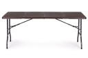Sammenleggbart cateringbord bankettbord hagebord 179x74 cm ModernHome Brun