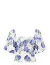 Bubbleroom Volume Sleeve Top Multi/patterned M