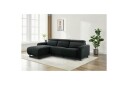 Reclinersofa med hjørne Loft24 Hjørnesofa Loft24 Skaane med elektrisk recliner Grå Venstrevendt Manchester  