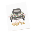 Rifle Paper Co. Bryllupskort Just Married Getaway