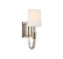 Vivian vägglampa nickel