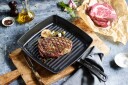 Staub American grillpanne støpejern 26x26 cm