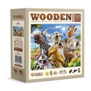 WoodenCity Trepuslespill 500 Brikker Welcome To Africa