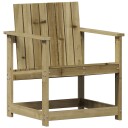  Hagestol 62x56x77 cm impregnert furu 832629