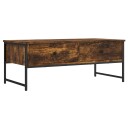  Salongbord røkt eik 101x49x39,5 cm konstruert tre 8721012195219