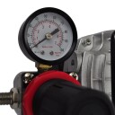 Luftsprøytekompressorsett med 2 pistoler