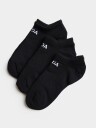 Eyda Footies 3-pack Black/Black/Black - 39-41