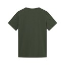 KnowledgeCotton Apparel Tee With Flaglabel Forrest Night