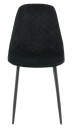 PolarDiamond spisestuestoler velour svart.