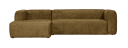 WOOOD Bean Corner Sofa Left Velvet spices