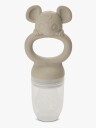 Nuuroo Lauge silicone fruit spout Woodrose/cobblestone 4 mdr.+ 2 pack