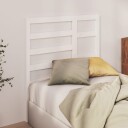 vidaXL Sengegavl hvit 96x4x104 cm heltre furu