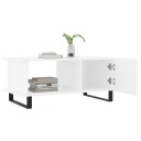  Salongbord hvit 90x50x40 cm konstruert tre 8720845429690