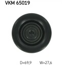 Løpehjul, vifterem SKF VKM 65019