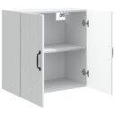 vidaXL Vegghengt skap Hvit 59 x 31 x 60 cm Konstruert tre