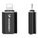 Wozinsky Usb-adapter Lightning Til Usb-c Svart