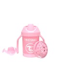 Mini Kopp Twistshake Pastell Rosa - 230ml 4+m