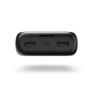 Hama Powerbank 20000mAh Litiumpolymer USB-C Antrasitt
