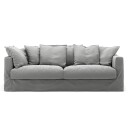 Decotique Le Grand Air 3 Seter Sofa Bomull Lysegrå