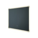 Dovina vegglampe 60x80 cm m/speil 20W IP44 4000K - Klar