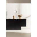 Venture Design Cuenca TV-benk Svart/svart 160 x 47 cm Svart