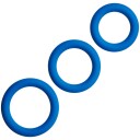 Mr. Membr Ekstra Tykk Blå Penisring-sett      - Blå