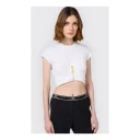 Elisabetta Franchi Dame Topper Hvit M,