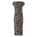 Pinko Dame Kjoler Brun M,
